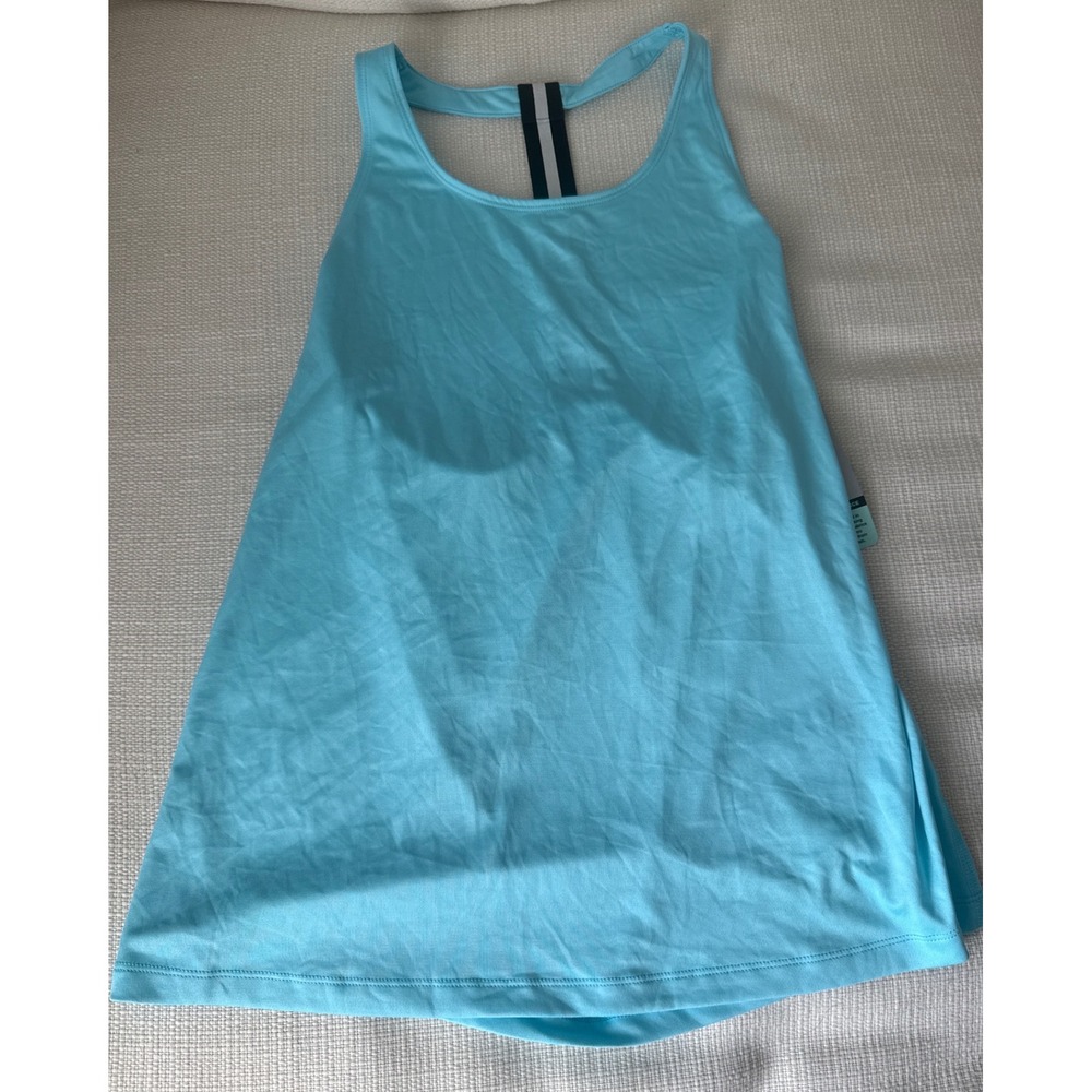 IDEOLOGY Womens Aqua Sleeveless Scoop Neck Tank Top M